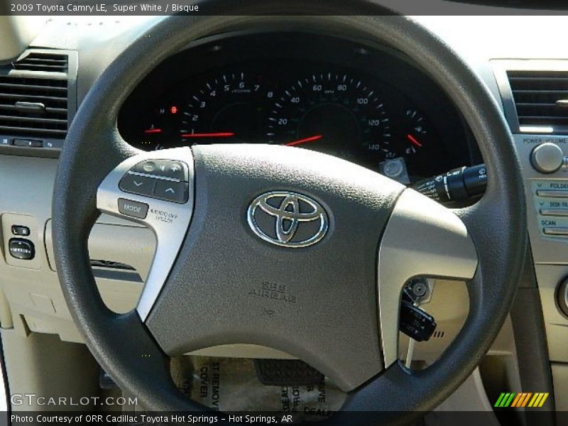 Super White / Bisque 2009 Toyota Camry LE