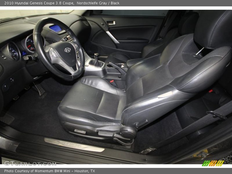 Nordschleife Gray / Black 2010 Hyundai Genesis Coupe 3.8 Coupe