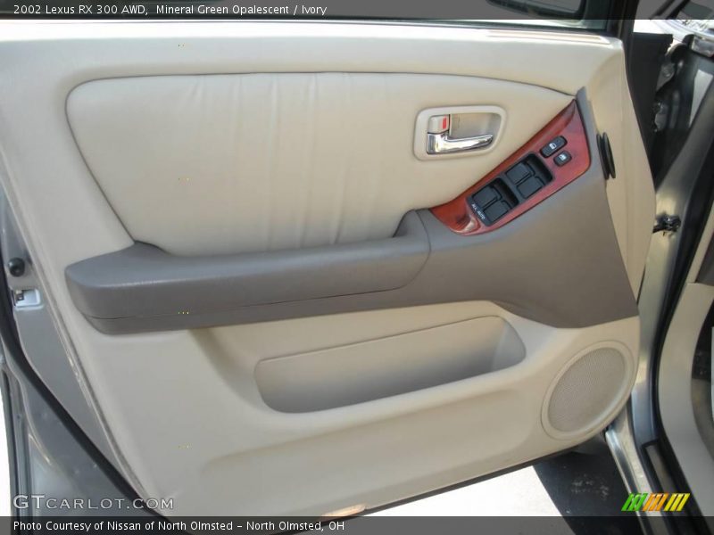Mineral Green Opalescent / Ivory 2002 Lexus RX 300 AWD