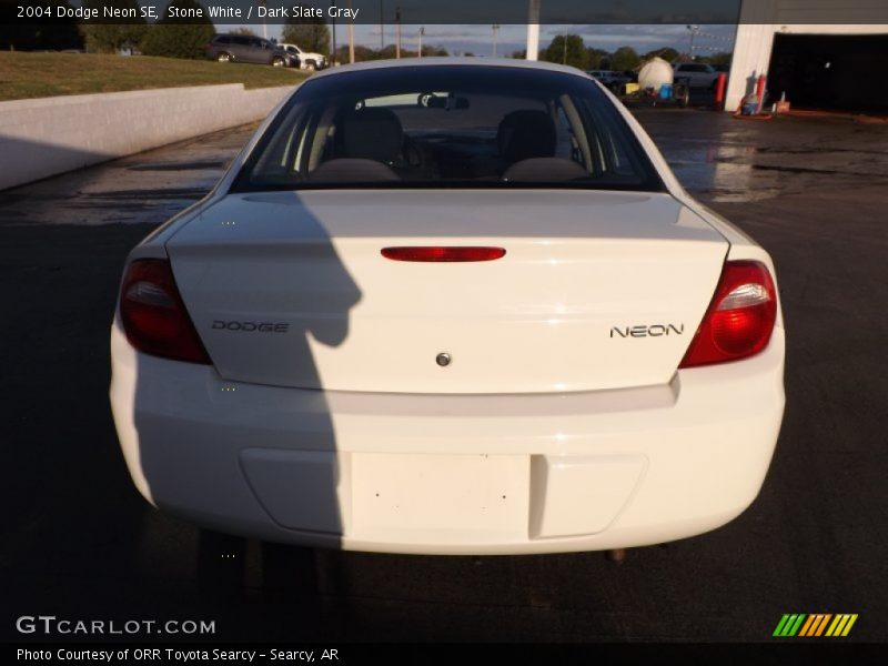Stone White / Dark Slate Gray 2004 Dodge Neon SE