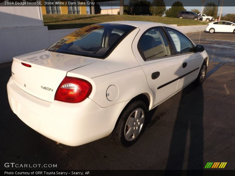 Stone White / Dark Slate Gray 2004 Dodge Neon SE