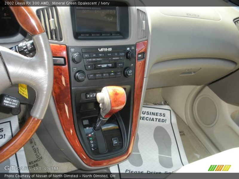 Mineral Green Opalescent / Ivory 2002 Lexus RX 300 AWD