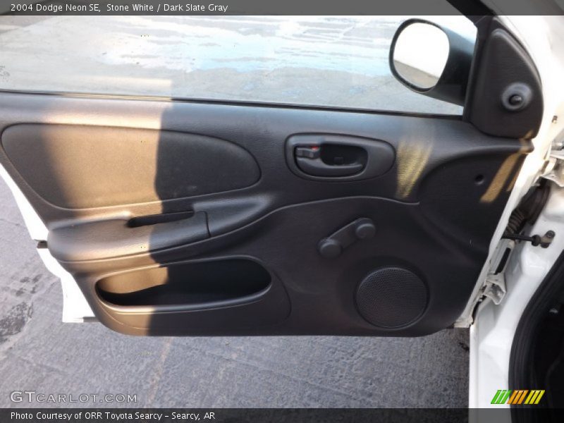 Stone White / Dark Slate Gray 2004 Dodge Neon SE