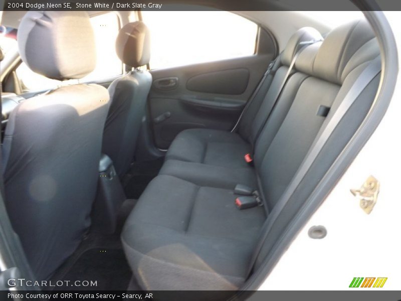 Stone White / Dark Slate Gray 2004 Dodge Neon SE