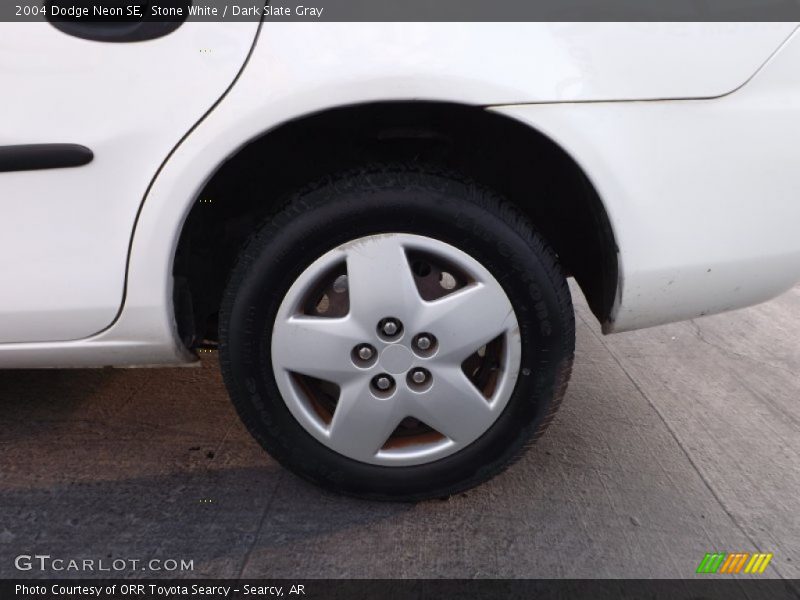 Stone White / Dark Slate Gray 2004 Dodge Neon SE