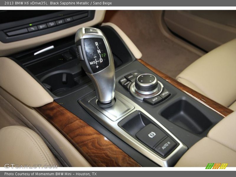 Black Sapphire Metallic / Sand Beige 2013 BMW X6 xDrive35i