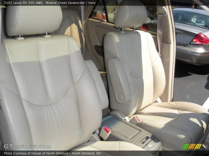 Mineral Green Opalescent / Ivory 2002 Lexus RX 300 AWD