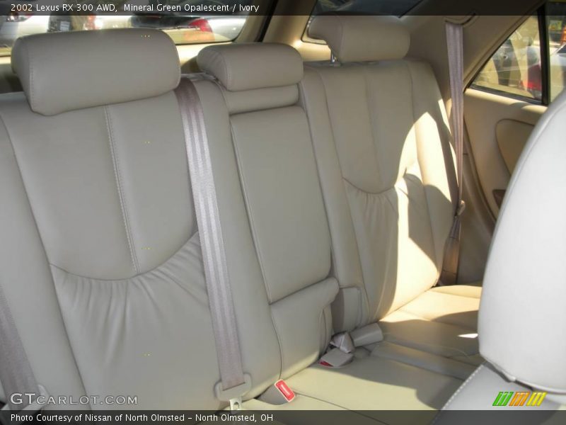 Mineral Green Opalescent / Ivory 2002 Lexus RX 300 AWD