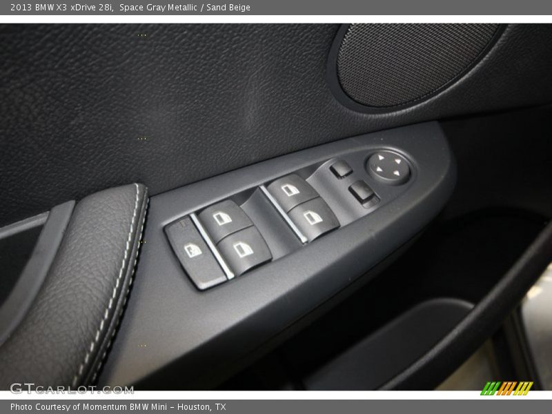 Space Gray Metallic / Sand Beige 2013 BMW X3 xDrive 28i