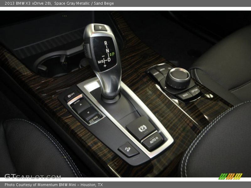 Space Gray Metallic / Sand Beige 2013 BMW X3 xDrive 28i