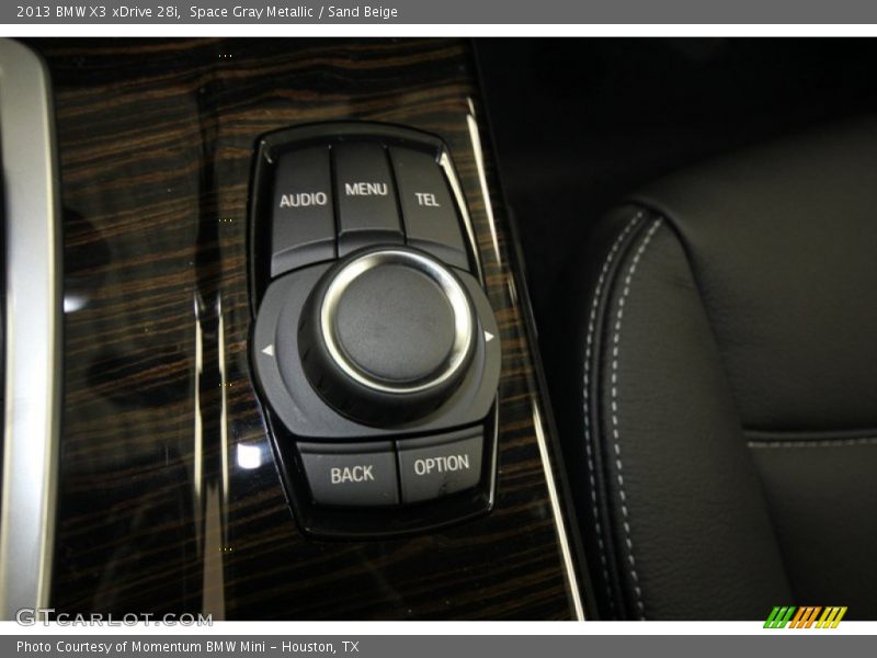 Space Gray Metallic / Sand Beige 2013 BMW X3 xDrive 28i