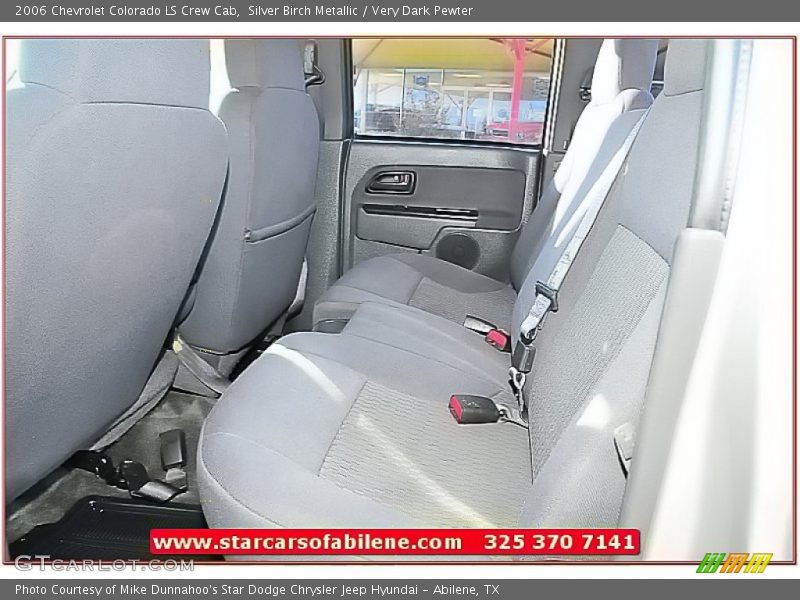 Silver Birch Metallic / Very Dark Pewter 2006 Chevrolet Colorado LS Crew Cab