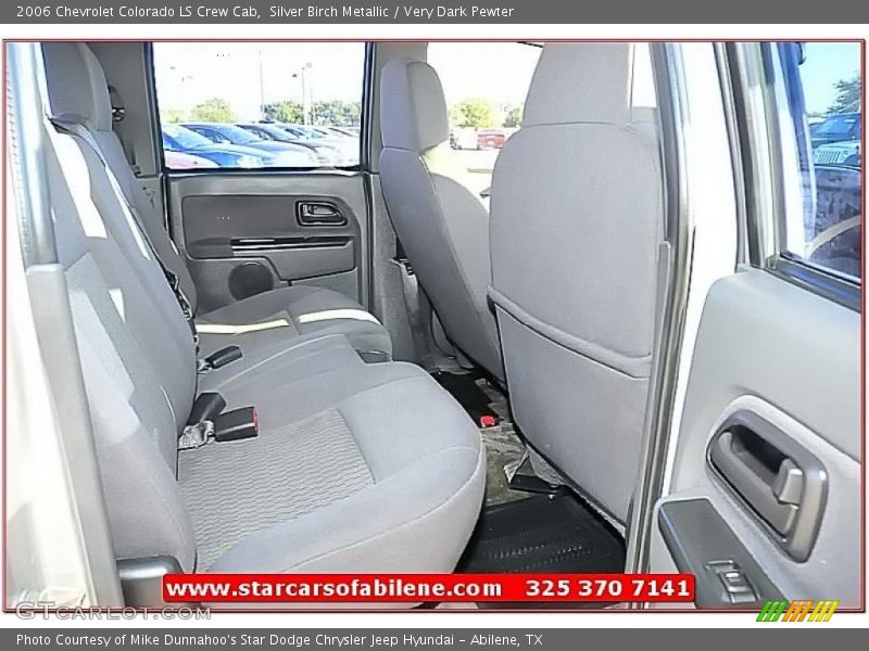 Silver Birch Metallic / Very Dark Pewter 2006 Chevrolet Colorado LS Crew Cab