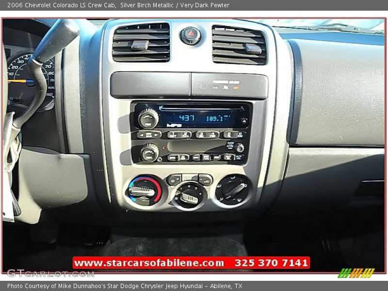 Silver Birch Metallic / Very Dark Pewter 2006 Chevrolet Colorado LS Crew Cab
