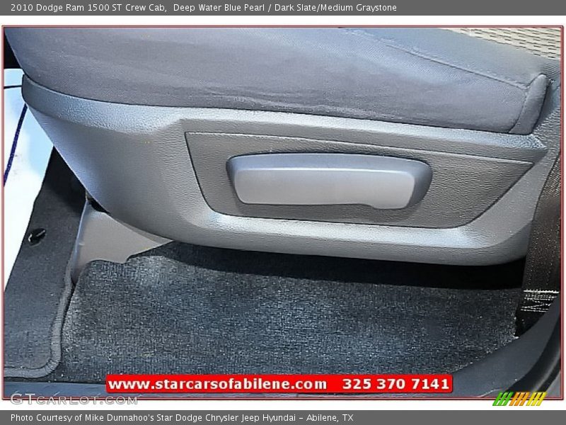 Deep Water Blue Pearl / Dark Slate/Medium Graystone 2010 Dodge Ram 1500 ST Crew Cab