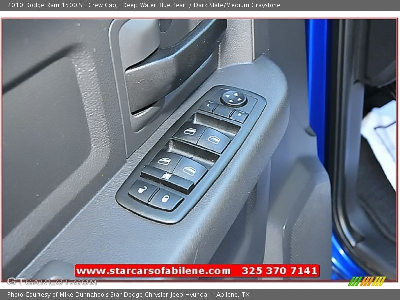 Deep Water Blue Pearl / Dark Slate/Medium Graystone 2010 Dodge Ram 1500 ST Crew Cab