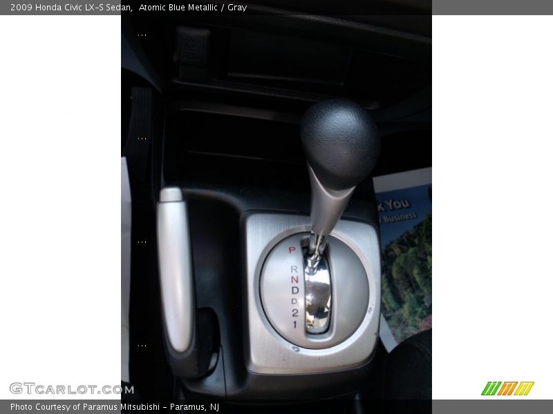  2009 Civic LX-S Sedan 5 Speed Automatic Shifter
