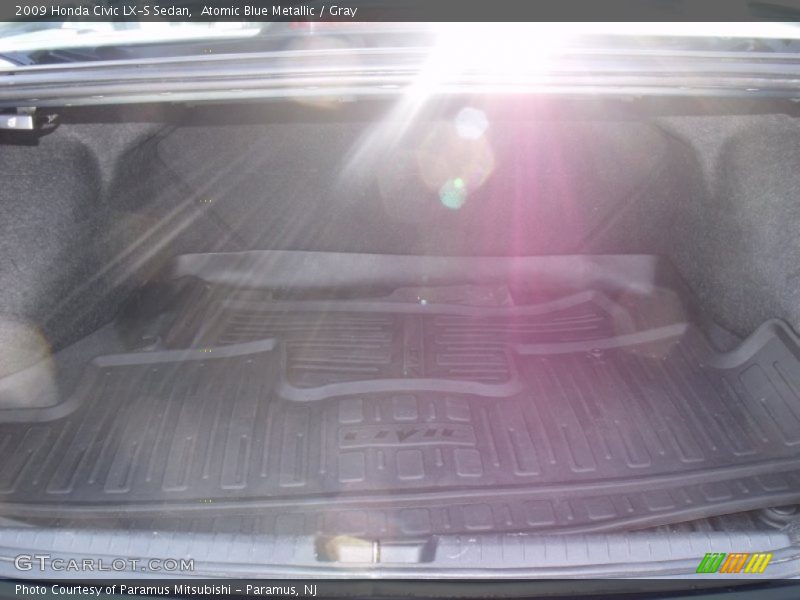 Atomic Blue Metallic / Gray 2009 Honda Civic LX-S Sedan
