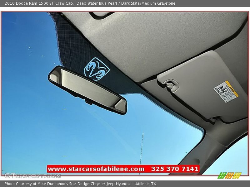 Deep Water Blue Pearl / Dark Slate/Medium Graystone 2010 Dodge Ram 1500 ST Crew Cab