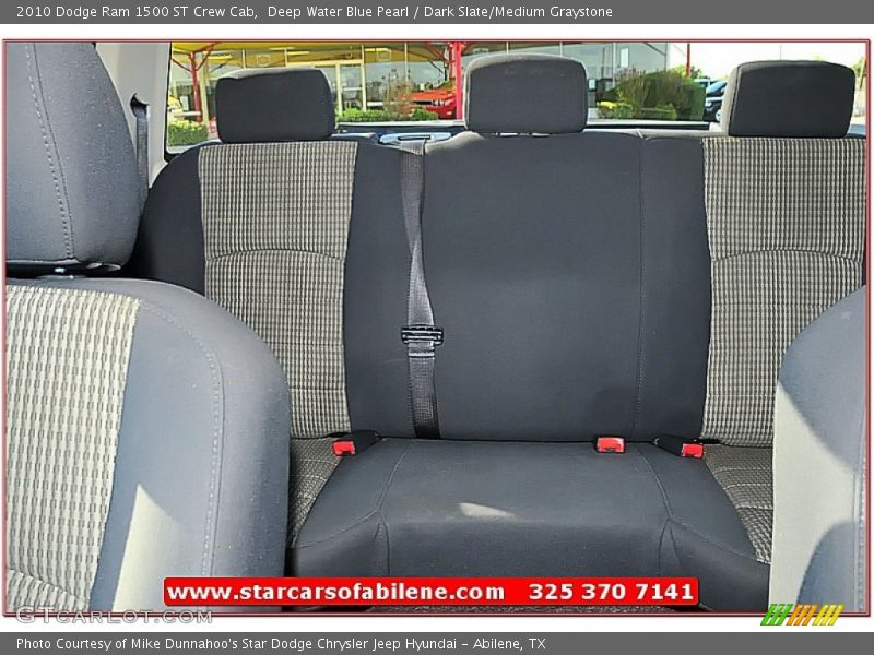 Deep Water Blue Pearl / Dark Slate/Medium Graystone 2010 Dodge Ram 1500 ST Crew Cab