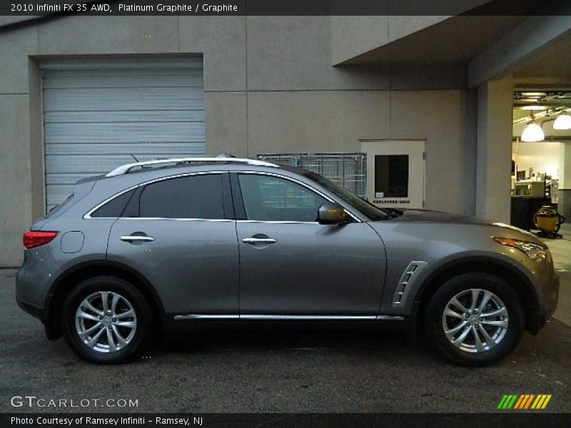 Platinum Graphite / Graphite 2010 Infiniti FX 35 AWD