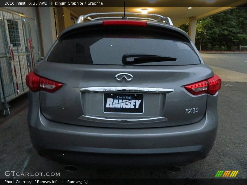 Platinum Graphite / Graphite 2010 Infiniti FX 35 AWD