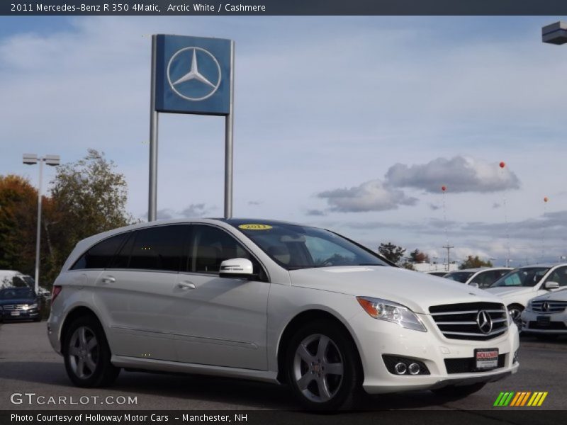 Arctic White / Cashmere 2011 Mercedes-Benz R 350 4Matic