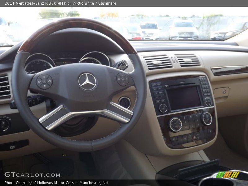 Arctic White / Cashmere 2011 Mercedes-Benz R 350 4Matic