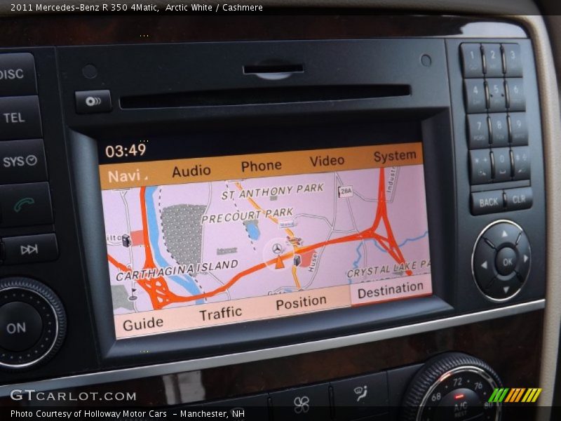 Arctic White / Cashmere 2011 Mercedes-Benz R 350 4Matic