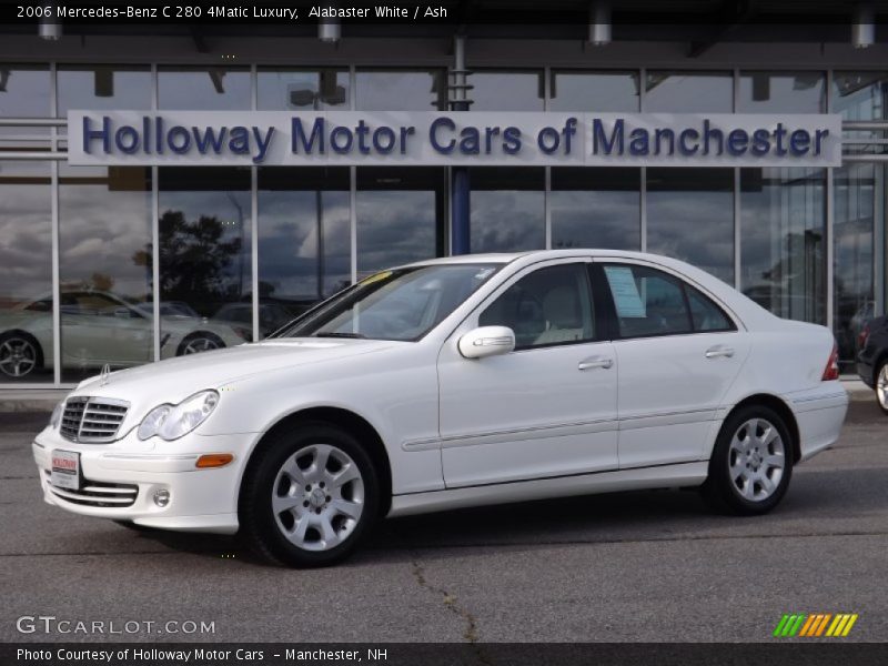 Alabaster White / Ash 2006 Mercedes-Benz C 280 4Matic Luxury
