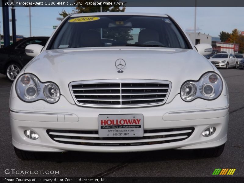 Alabaster White / Ash 2006 Mercedes-Benz C 280 4Matic Luxury