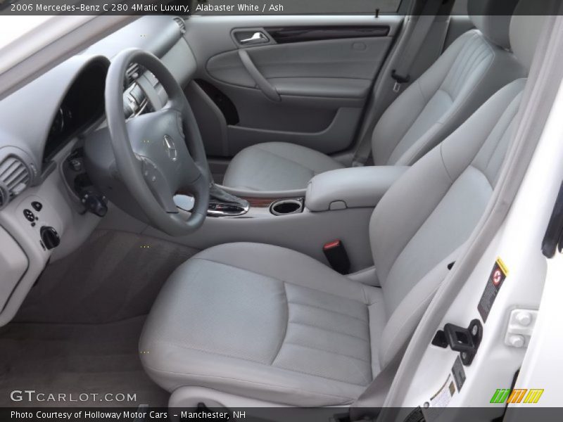 Alabaster White / Ash 2006 Mercedes-Benz C 280 4Matic Luxury