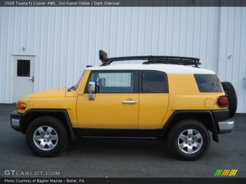 Sun Fusion Yellow / Dark Charcoal 2008 Toyota FJ Cruiser 4WD