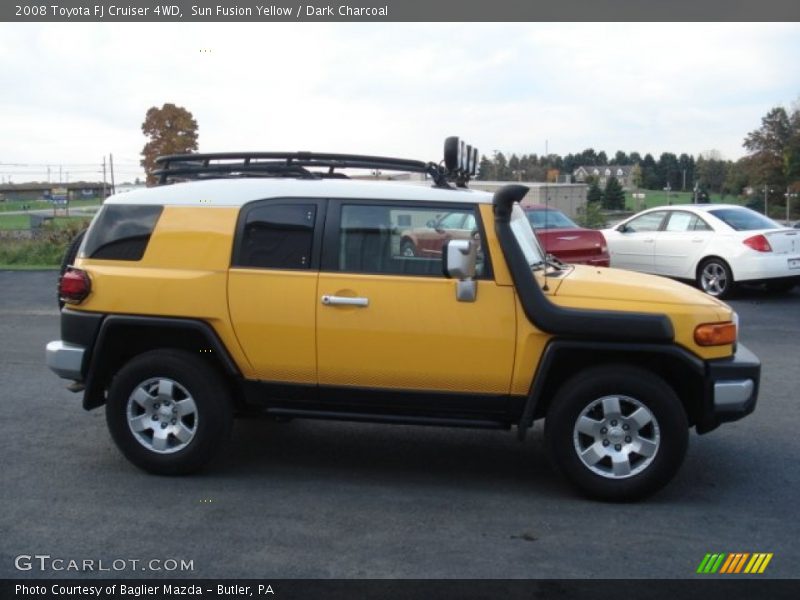 Sun Fusion Yellow / Dark Charcoal 2008 Toyota FJ Cruiser 4WD