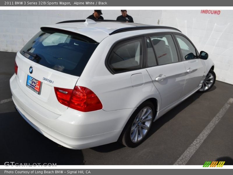Alpine White / Black 2011 BMW 3 Series 328i Sports Wagon