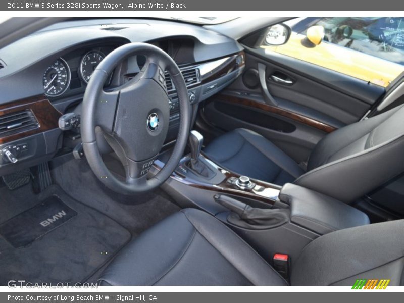 Alpine White / Black 2011 BMW 3 Series 328i Sports Wagon