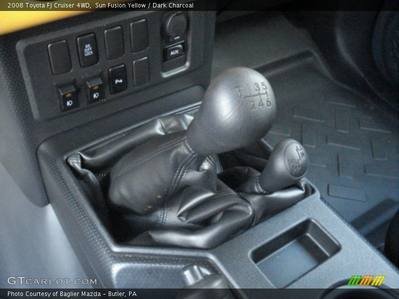 Sun Fusion Yellow / Dark Charcoal 2008 Toyota FJ Cruiser 4WD