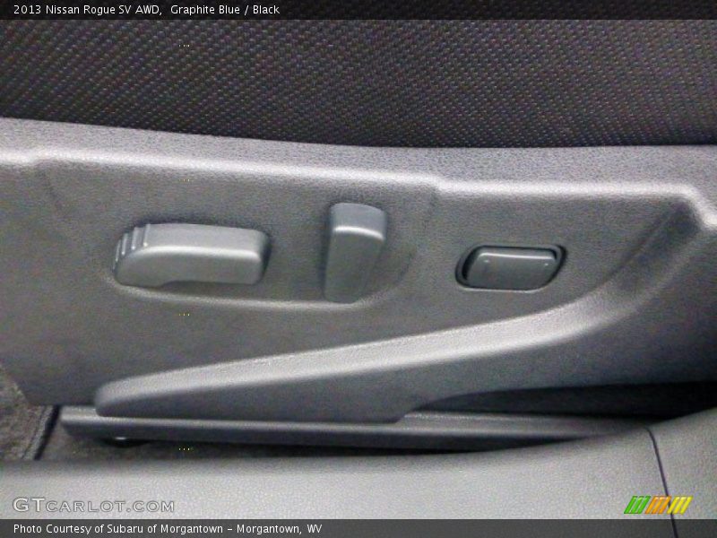 Graphite Blue / Black 2013 Nissan Rogue SV AWD