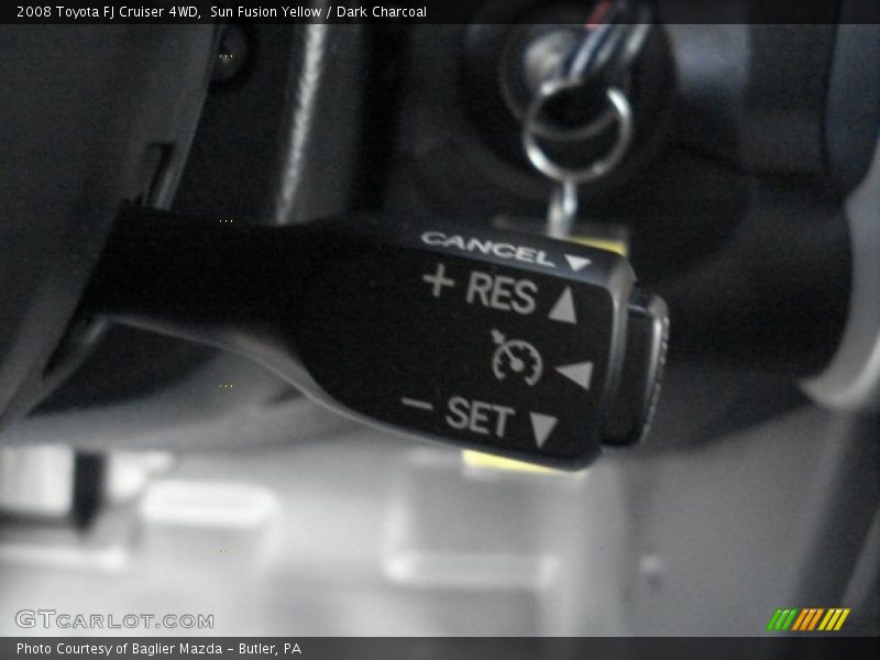 Sun Fusion Yellow / Dark Charcoal 2008 Toyota FJ Cruiser 4WD