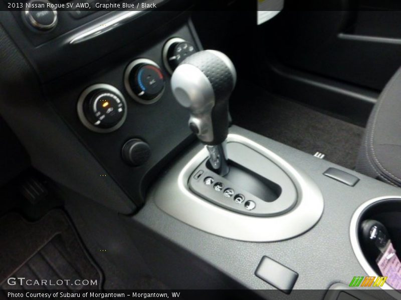Graphite Blue / Black 2013 Nissan Rogue SV AWD