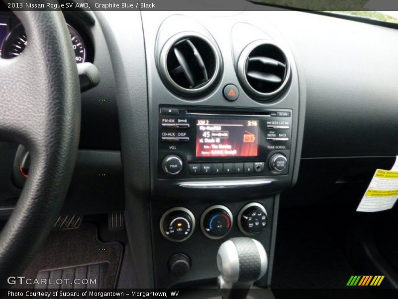 Graphite Blue / Black 2013 Nissan Rogue SV AWD