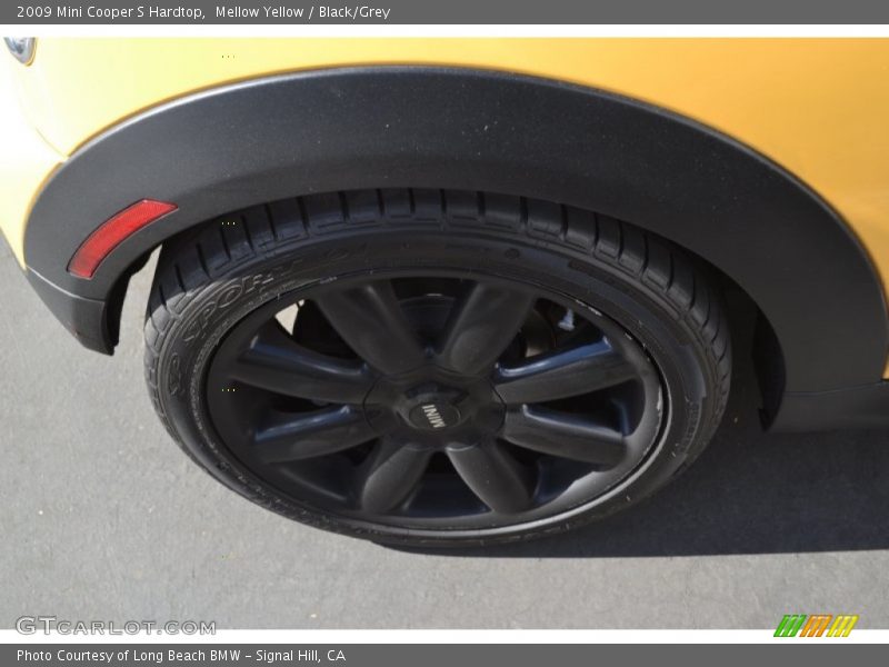 Mellow Yellow / Black/Grey 2009 Mini Cooper S Hardtop