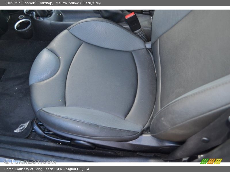 Mellow Yellow / Black/Grey 2009 Mini Cooper S Hardtop