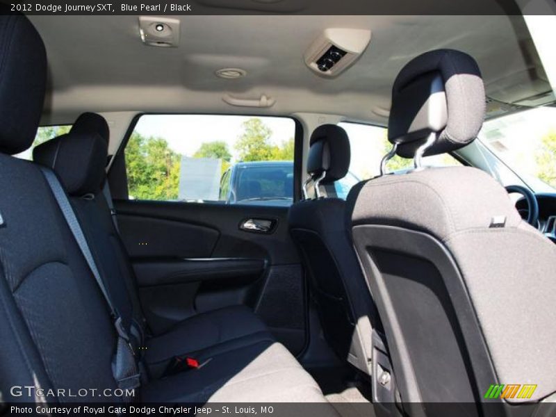 Blue Pearl / Black 2012 Dodge Journey SXT