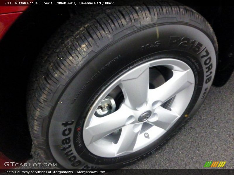 Cayenne Red / Black 2013 Nissan Rogue S Special Edition AWD