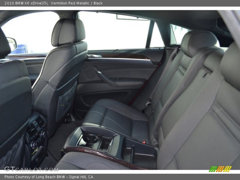 Vermilion Red Metallic / Black 2010 BMW X6 xDrive35i