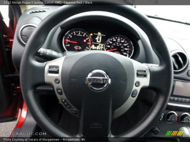 Cayenne Red / Black 2013 Nissan Rogue S Special Edition AWD