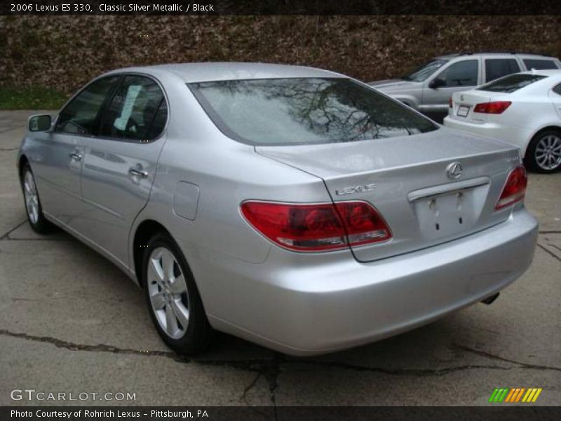 Classic Silver Metallic / Black 2006 Lexus ES 330