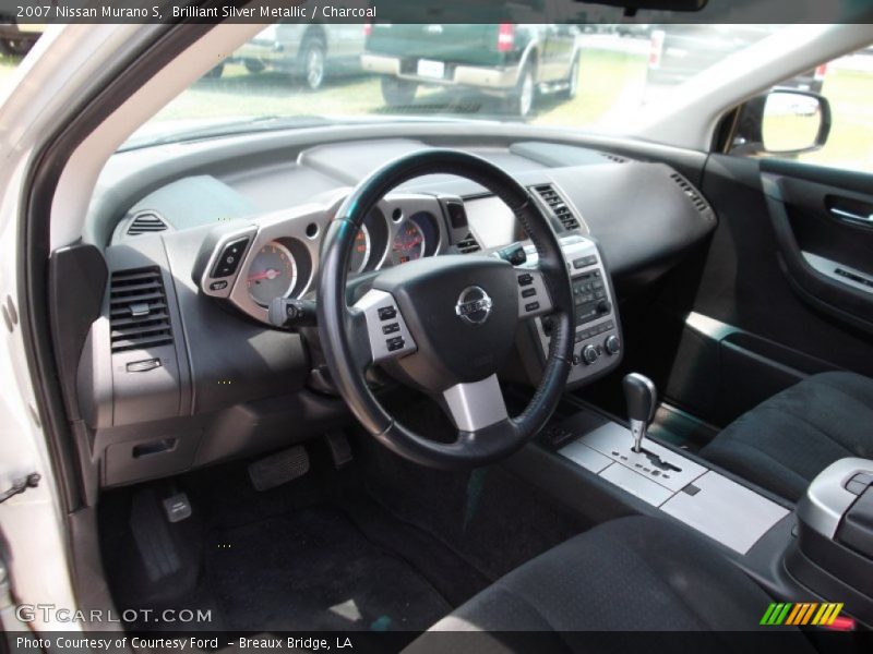 Brilliant Silver Metallic / Charcoal 2007 Nissan Murano S