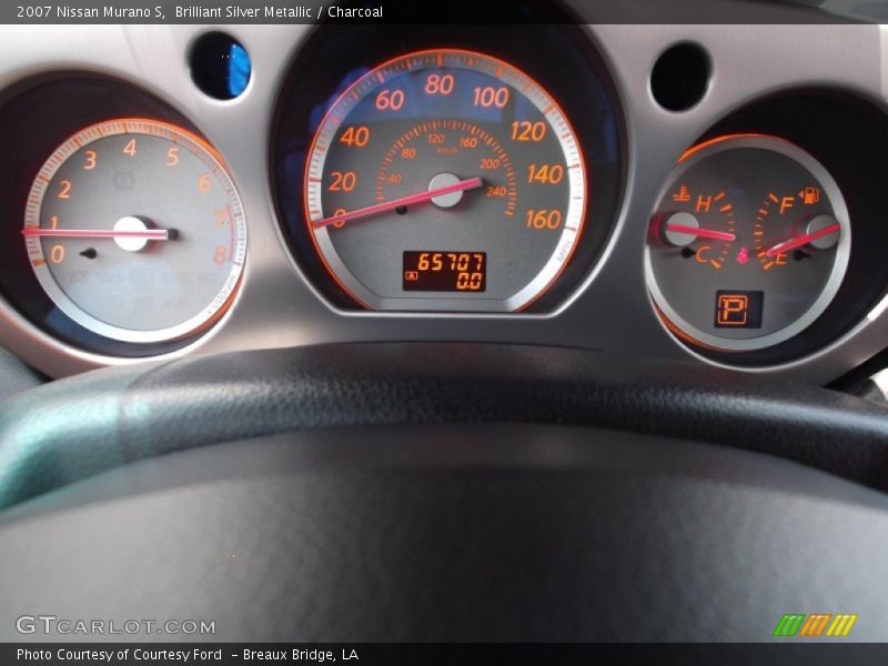 Brilliant Silver Metallic / Charcoal 2007 Nissan Murano S